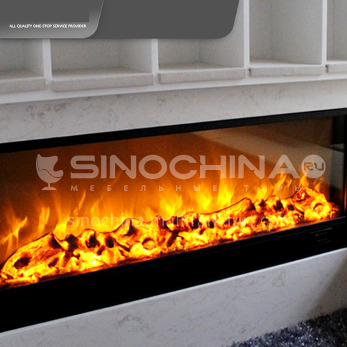 Electric fireplace ornamental core with manual key plate DQ000442 thickened cold-rolled steel plate material